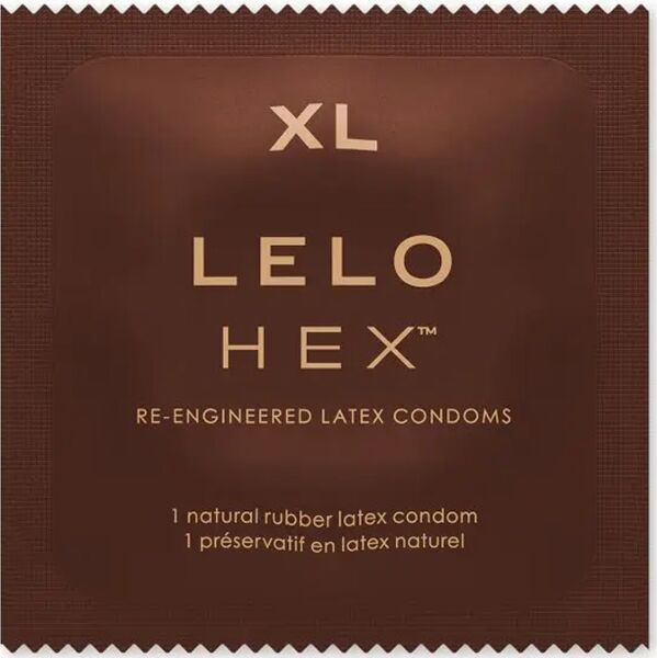 Packung LELO HEX Respect XL Kondome