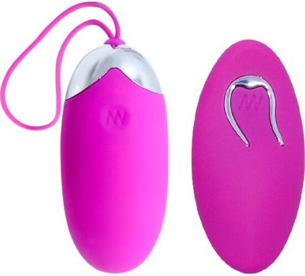 Vibro-Ei Pretty Love Berger aus Silikon mit metallisch glänzenden Details