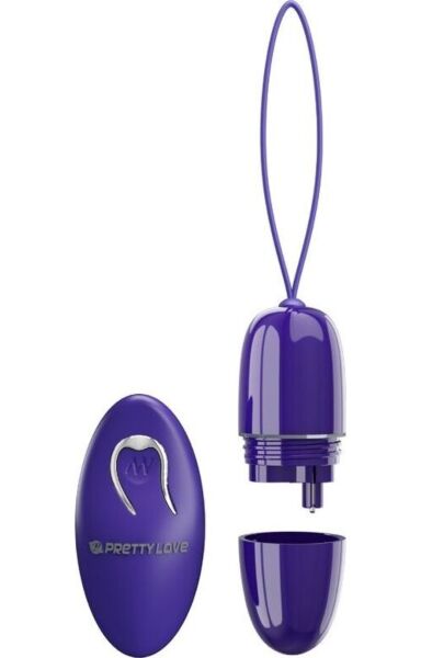 Vibro-Ei Pretty Love Selkie Mini in Violett, mit Fernbedienung