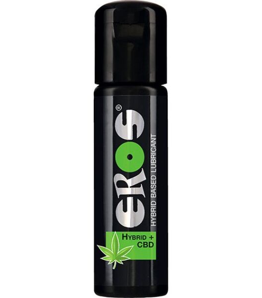 Flasche Hybrid-Gleitgel Eros Hybrid + CBD mit 100 ml
