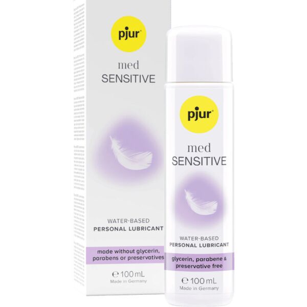 Gleitgel auf Wasserbasis Pjur Med Sensitive Glide in den Grössen 2 ml und 100 ml