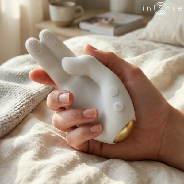 Klitorisvibrator Intense Jimmy in Handform mit flexiblen Fingern