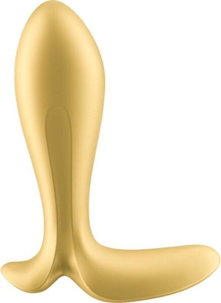 Analplug mit Vibration Satisfyer Intensity Plug in Gold und Lila