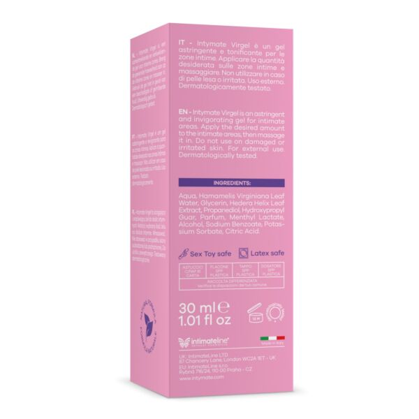 30-ml-Packung des Gels auf Wasserbasis Intymate Virgel