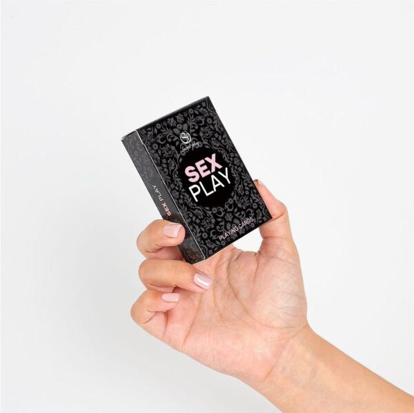Erotisches Kartenspiel Secret Play Sex Play (ES/EN), Set mit 55 Karten