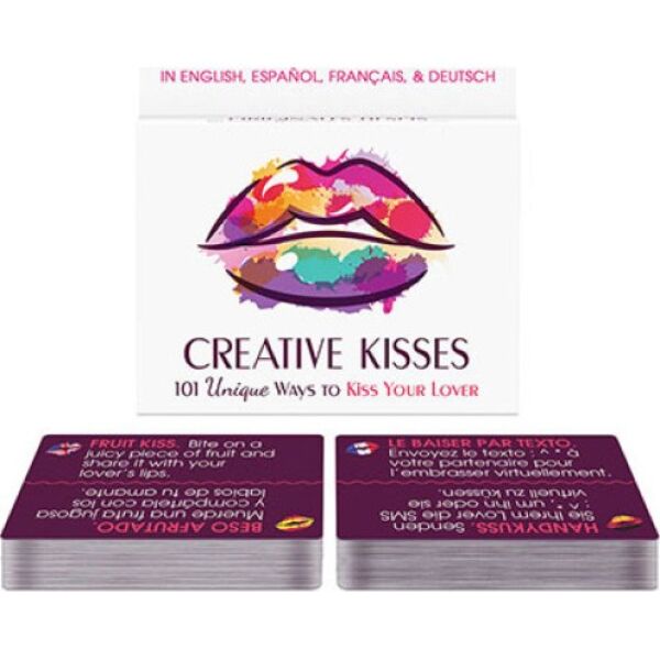 Kartenspiel Kheper Games Creative Kisses mit seinen Kusskarten