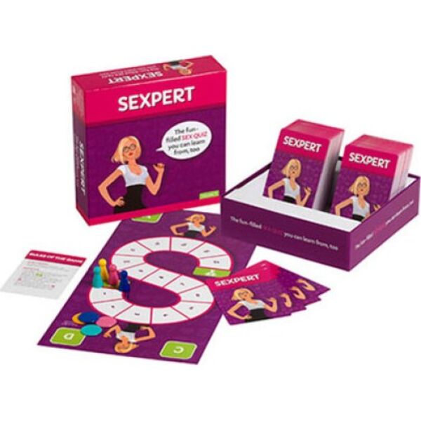 Schachtel des Fragespiels Tease & Please Sexpert