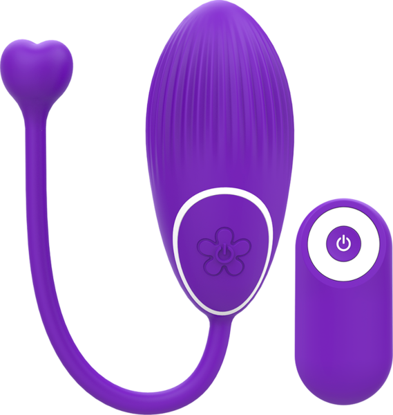 Lila-weisser Galatea Otto Vibrator mit Fernbedienung