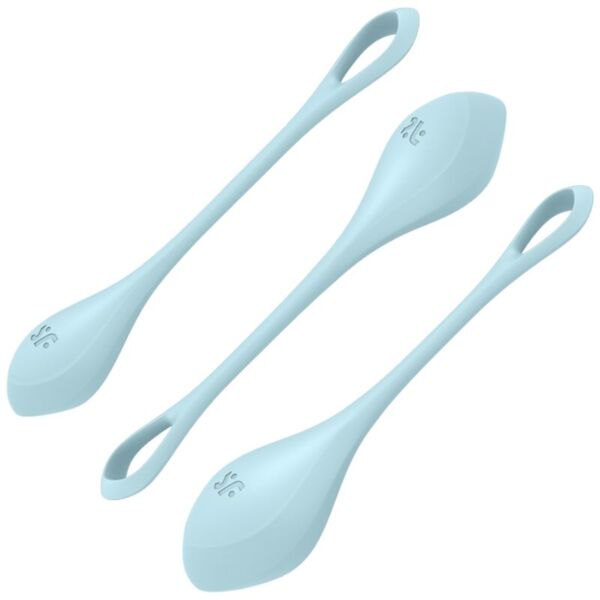 Liebeskugeln-Set Satisfyer Yoni Power 2 mit drei unterschiedlich grossen Kugeln