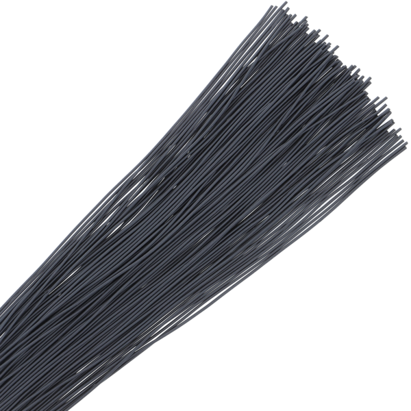 Peitsche Darkness 45 cm in Schwarz, mit Griff