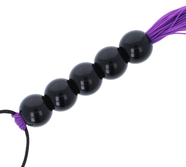 Bondage-Peitsche Darkness Lila mit Griff