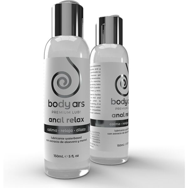 Body Ars Anal Relax Gleitgel in der 150-ml-Flasche mit Spender