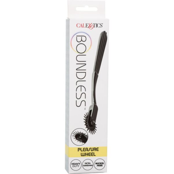 Wartenberg-Rad CalExotics Boundless Pleasure Wheel in Schwarz mit dem Rad mit 22 Spitzen