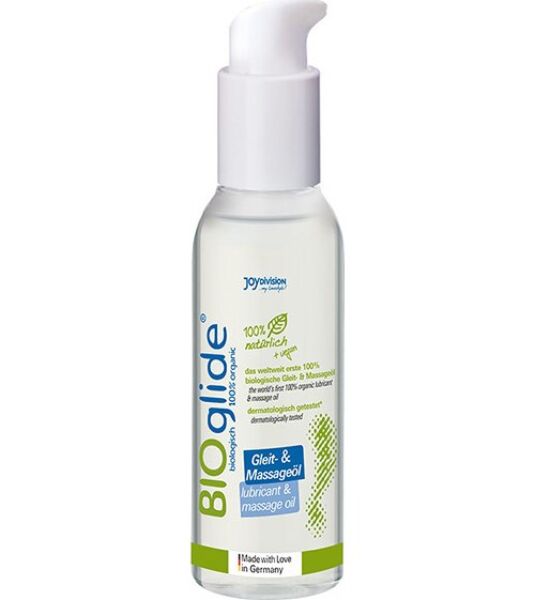 Gleit- und Massageöl BIOglide 125 ml von Joydivision