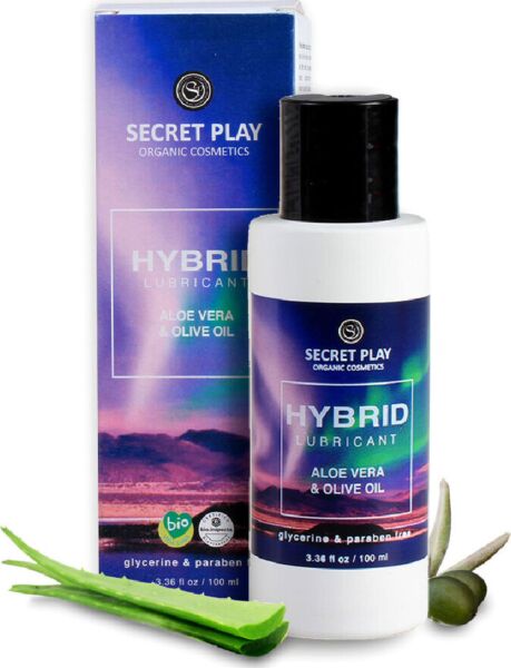 Flasche Hybrid-Gleitgel Secret Play Hybrid 100 ml