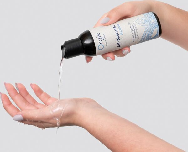 Flasche Orgie All-Natural Acqua Gleitgel auf Wasserbasis, 150 ml