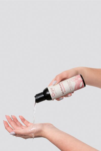 150-ml-Flasche des Gleitgels Orgie All-Natural Strawberry mit Erdbeergeschmack