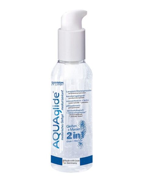 Gleitgel und Massagegel Joydivision AQUAglide 2in1 in der 125-ml-Flasche