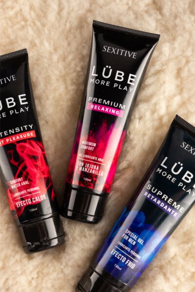 Flasche des Gleitgels Sexitive Lube Supreme mit 130 ml