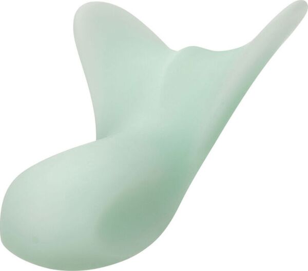 Klitorisvibrator CalExotics Pacifica Tahiti aus transparentem grünem Silikon