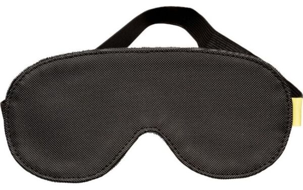 Schwarze Augenmaske CalExotics Boundless Blackout aus veganem Leder