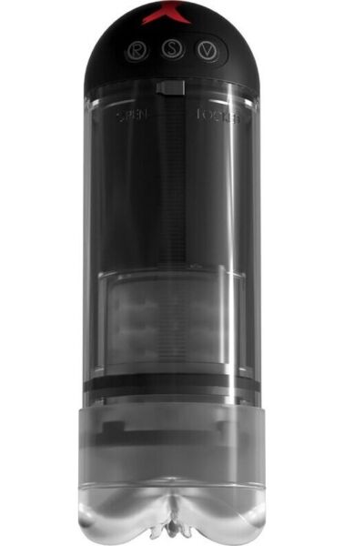 Masturbator PDX Elite Extender Pro von Pipedream mit transparenter Röhre und Motor