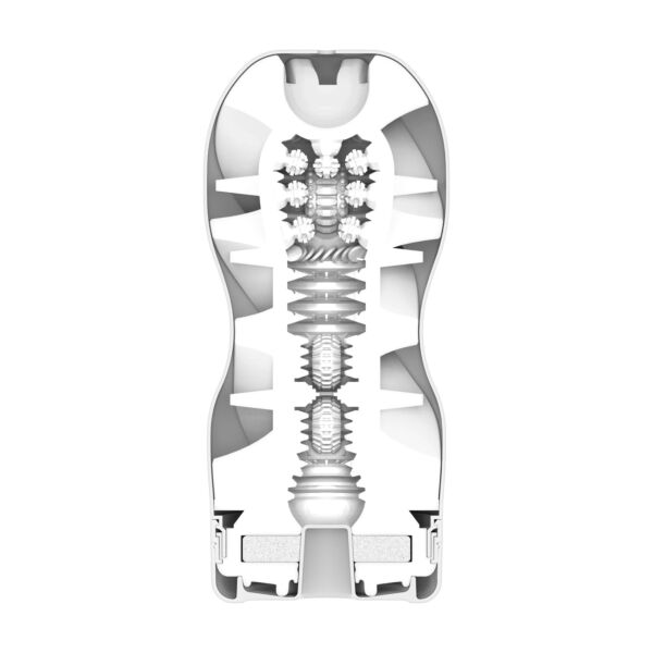 Masturbator Tenga Air Flow Cup Dynamic Strong mit schwarzem Gehäuse