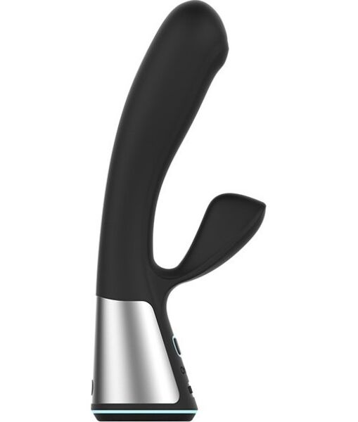 Vibrator mit doppelter Stimulation Kiiroo Fuse Black in Schwarz