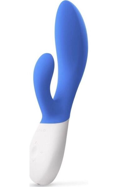 Rabbit-Vibrator LELO Ina Wave 2 mit Schaft und Klitorisarm