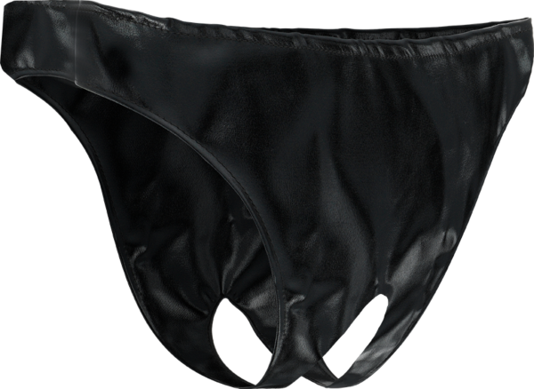 Darkness Slip mit Öffnung, unisex und in Einheitsgrösse
