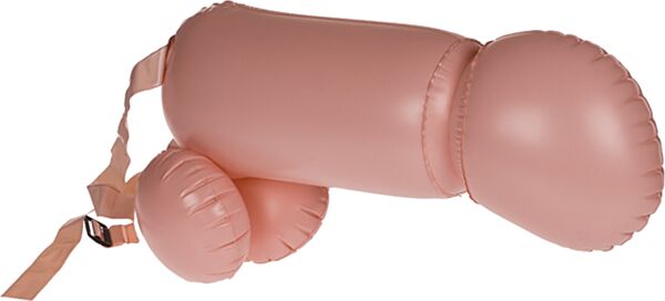 Out Of The Blue Inflatable Penis Set mit zwei aufblasbaren Penissen und zwei verstellbaren Gürteln