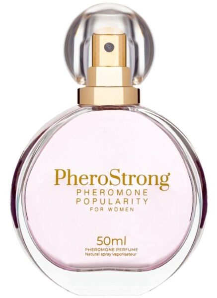 Flakon des Pheromonparfüms PheroStrong Popularity for Women, 50 ml