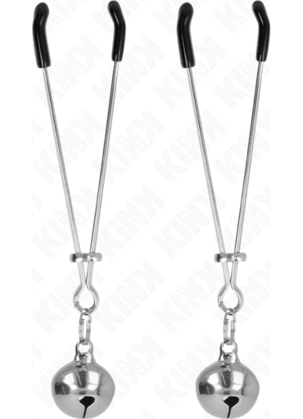 dünne Nippelklemmen KINK mit Glöckchen