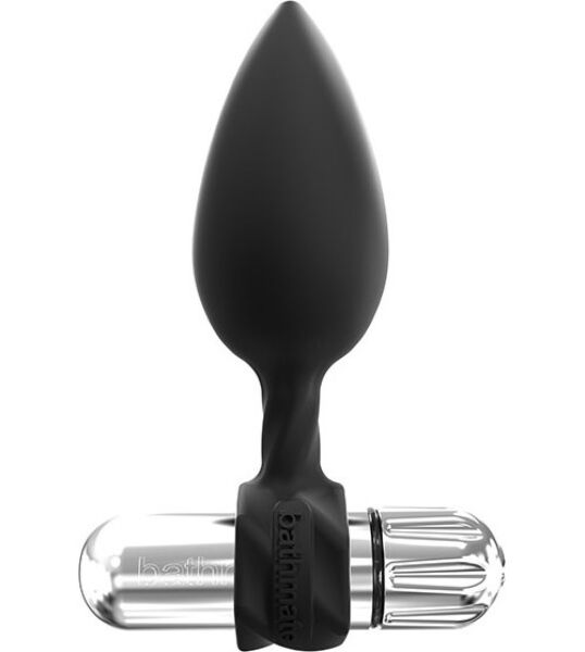 Bathmate Anal Training Plugs Vibe Analplug-Set mit konischer Spitze, Ring und Vibe-Bullet-Vibrator