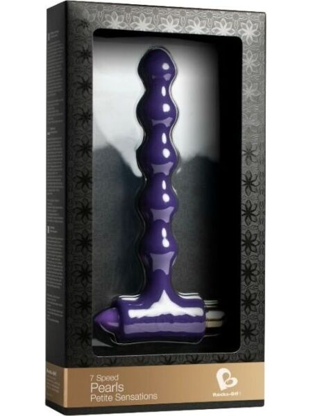 Vibrierender Analplug Rocks-Off Petite Sensations Pearls
