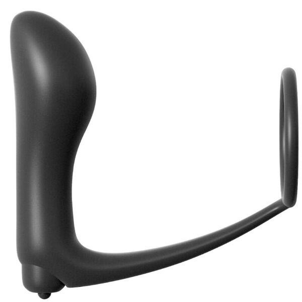 Analplug mit Vibration Ass-Gasm Cockring von Anal Fantasy Elite, mit Penisring
