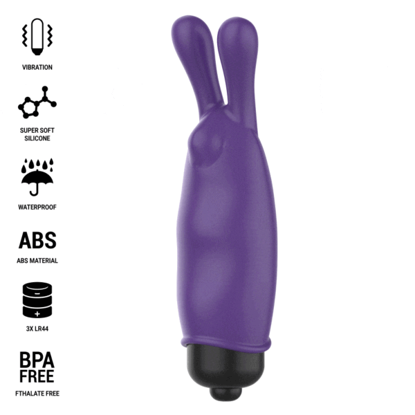 Mini-Vibrator Intense Fun Mystic in Häschenform mit seinen zwei Ohren