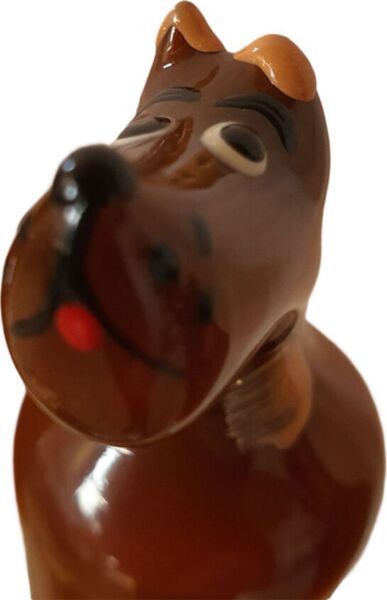 Handbemaltes Scherzkondom Condomerie Grosser Dänischer Hund