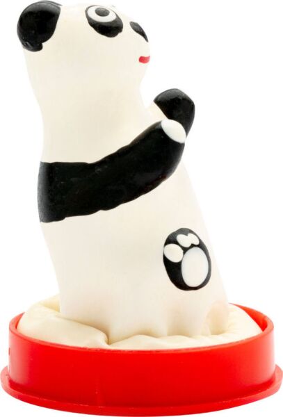 Deko-Kondom Condomerie Panda Model 1, handbemalt