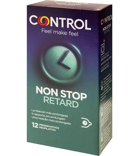 Packung Kondome Control Non Stop Retard, 12 Stück