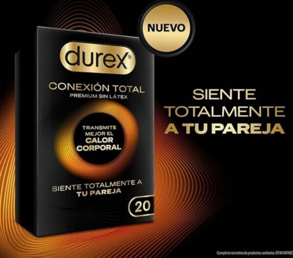 Packung Durex Total Connection Regular Fit Kondome