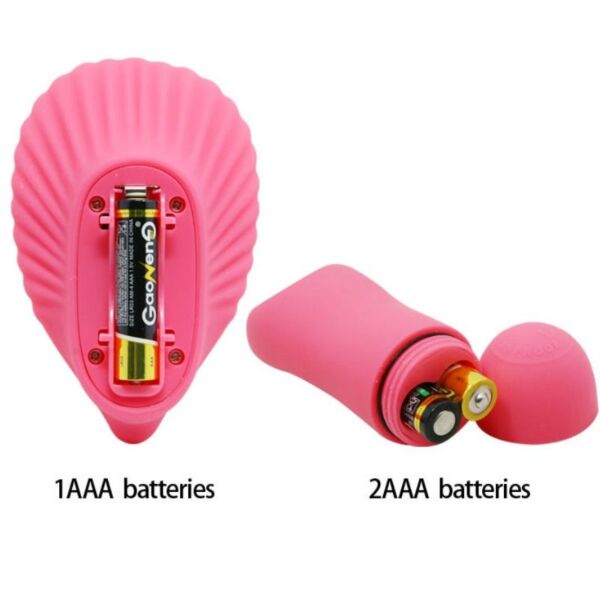 Vibrator Pretty Love BI-014368W aus dunkelrotem Silikon, mit Funkfernbedienung