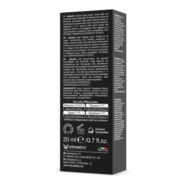 Anal-Entspannungsspray IntimateLine RelaxAn, 20 ml