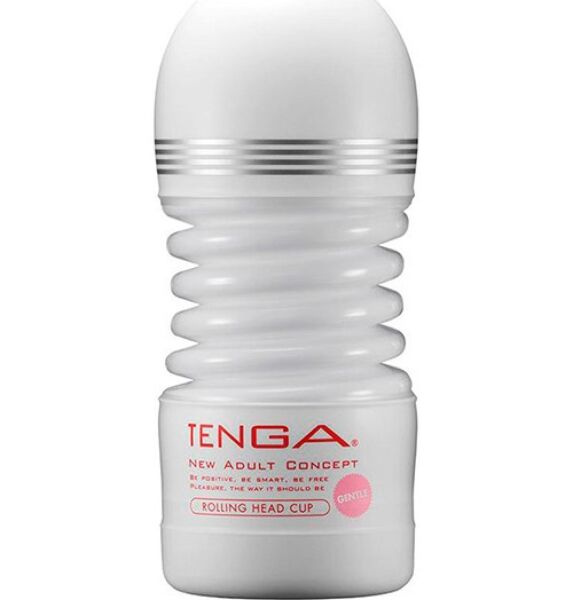 Tenga Rolling Head Cup Masturbator für den Einmalgebrauch in Ziehharmonika-Form