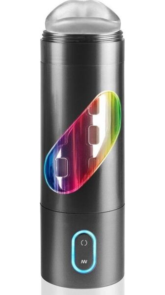Masturbator Extreme Toyz Roto Bator Boca mit transparenter Röhre und Silikonhülle