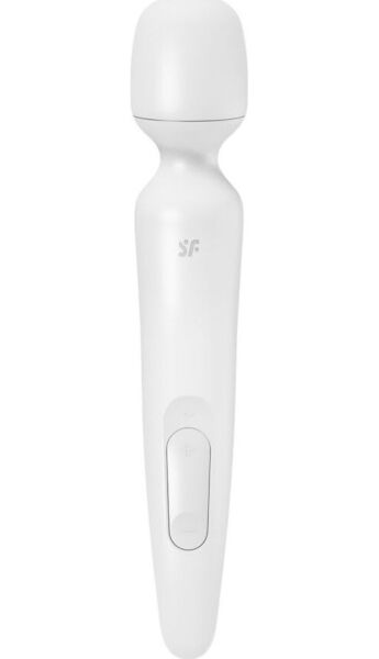 Wand-Vibrator Satisfyer Wand-erland mit Griff mit goldenen Details