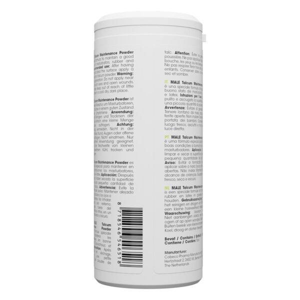 Packung Cobeco Male Talcum Powder Talkum, 150 g