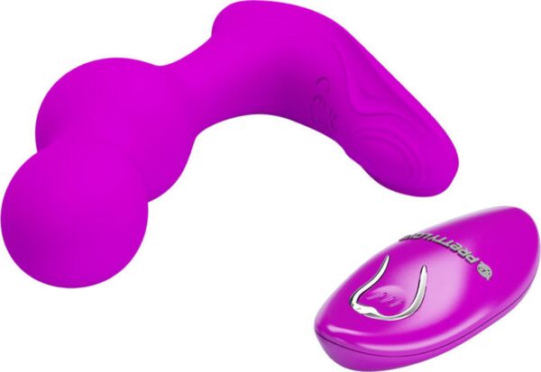 Analvibrator Pretty Love BI-040156W mit Fernbedienung