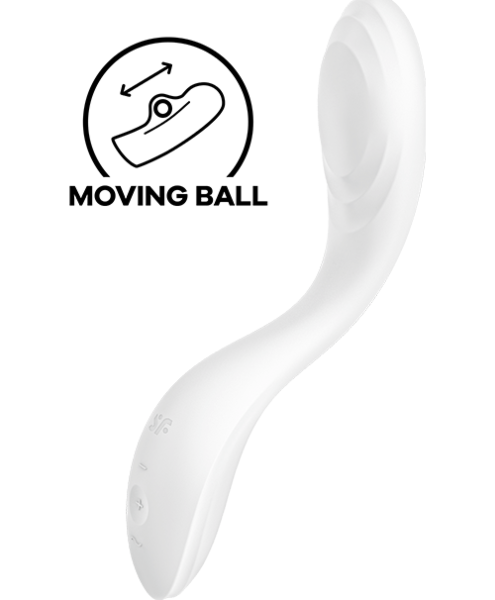G-Punkt-Vibrator Satisfyer Rrrolling Pleasure mit beweglicher Kugel an der Spitze