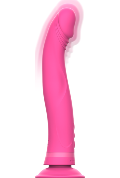 Vibrator-Dildo Intense Michelangelo in Penisform mit Saugnapf an der Basis